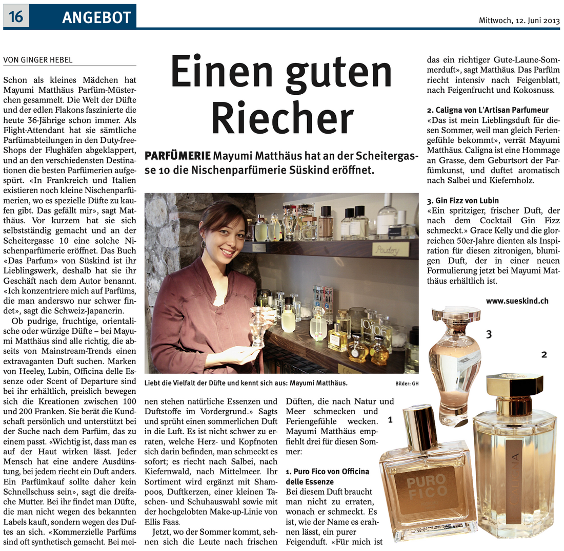 Tageblatt Zürich 12.06.2013