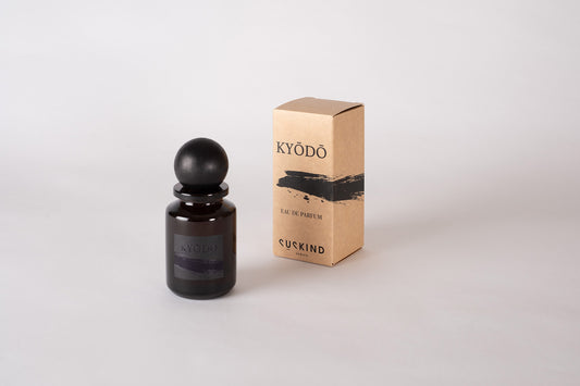 Kyodo Eau de Parfum by Süskind - special edition gourmand amber niche perfume bottle